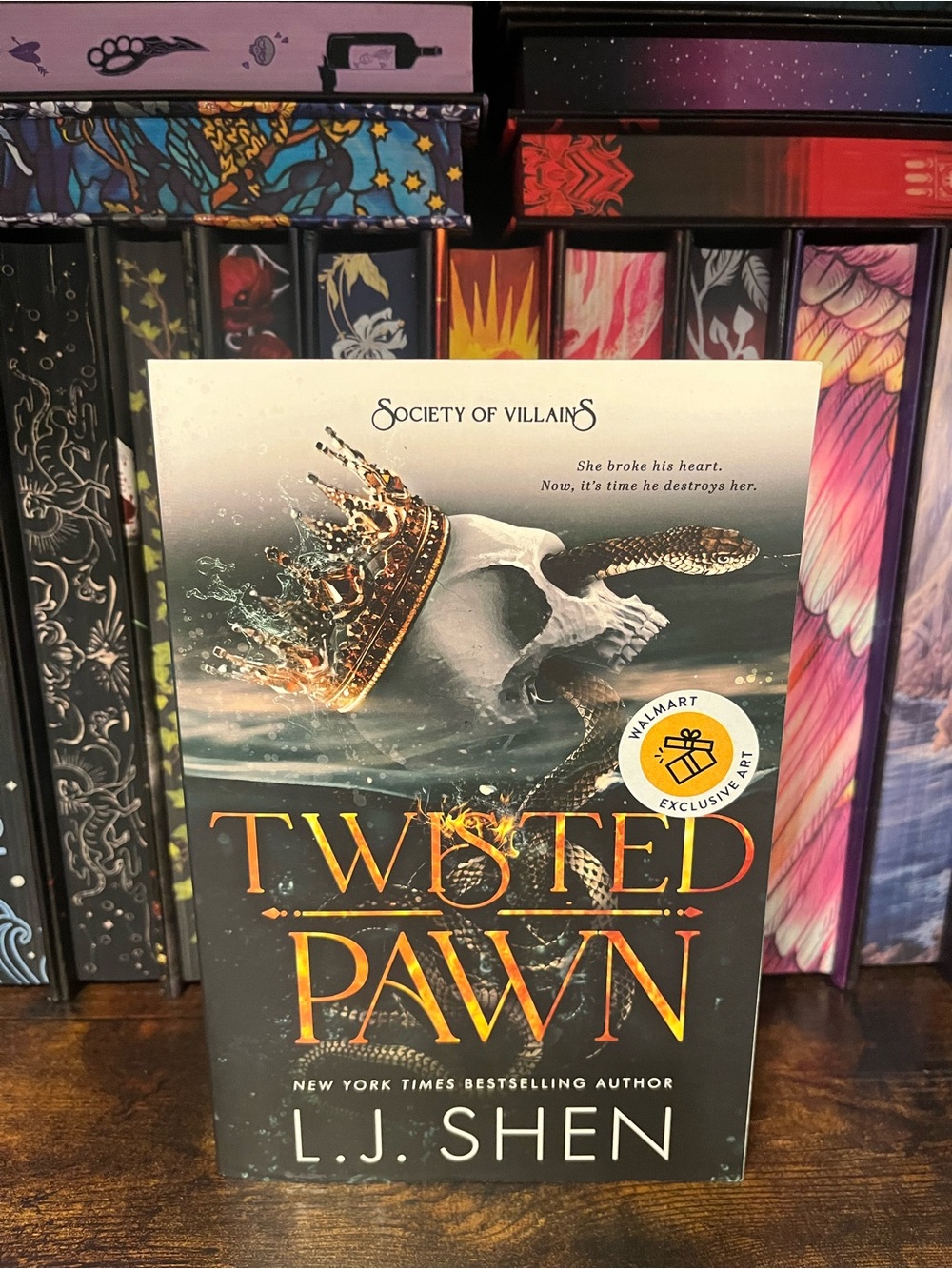 Twisted Pawn by L.J. Shen
Walmart exclusive edition